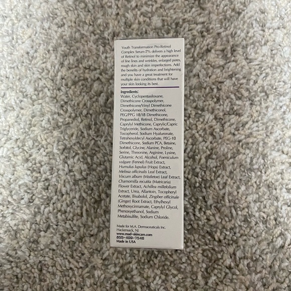 NWT MAD Skincare Youth Transformation Pro-Retinol Complex Serum - Picture 3 of 3